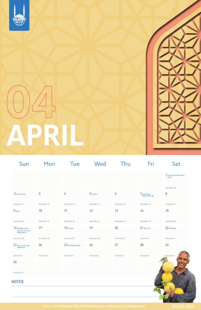 April