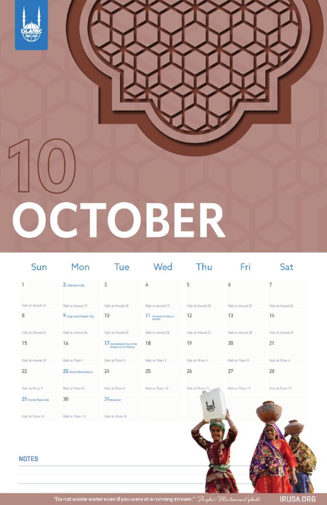 October