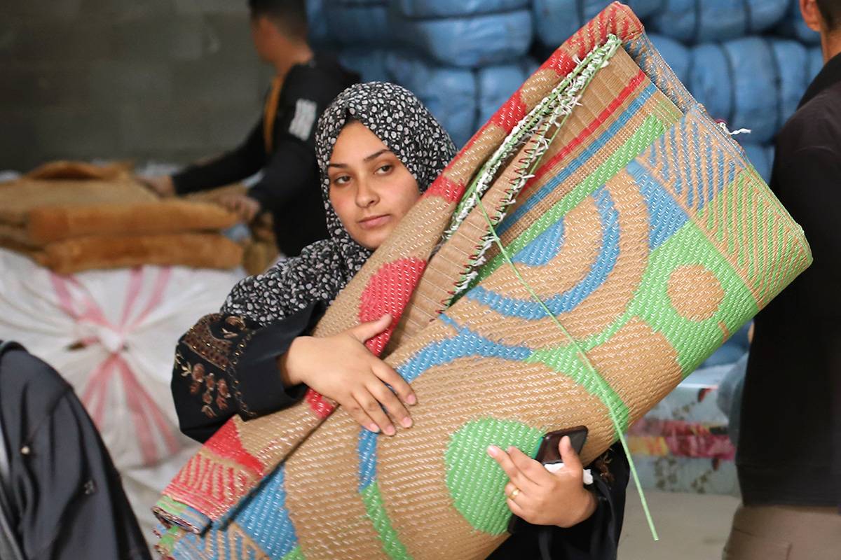 Household needs for 1,585 displaced people 